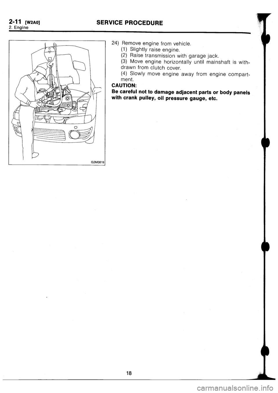 SUBARU IMPREZA 1993  Workshop Manual 