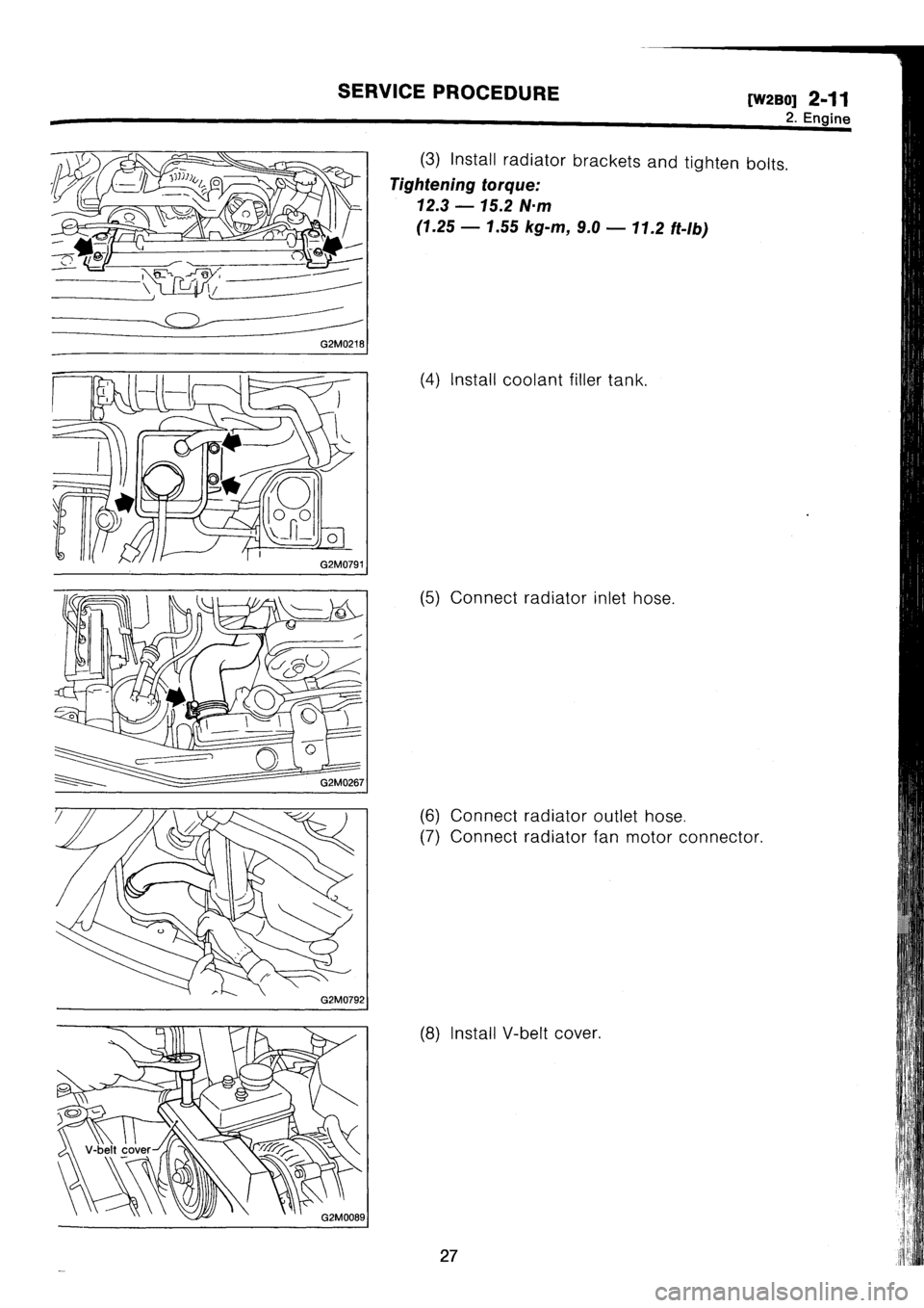 SUBARU IMPREZA 1993 Workshop Manual SUBARU IMPREZA 1993 Workshop Manual