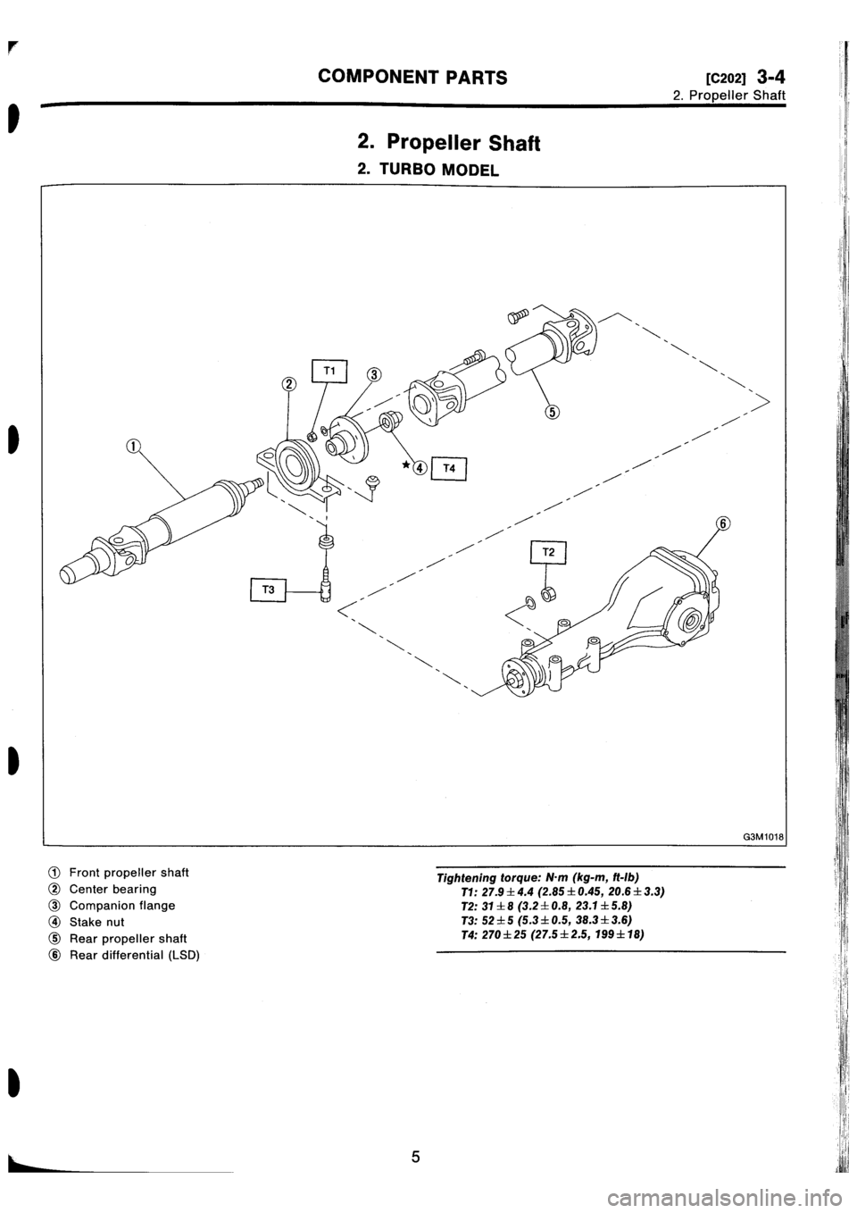 SUBARU IMPREZA 1993 Workshop Manual SUBARU IMPREZA 1993 Workshop Manual