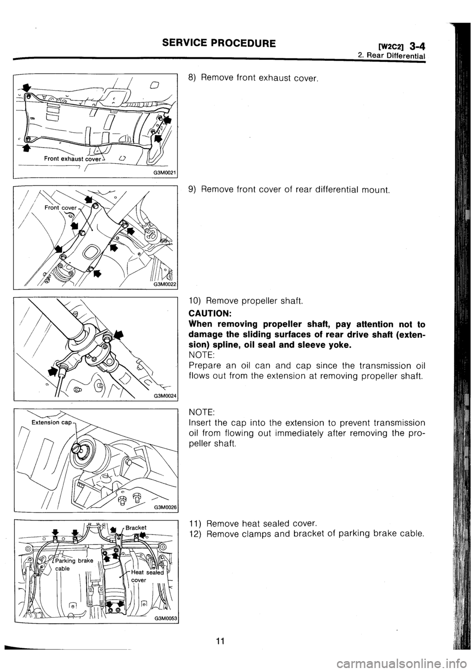 SUBARU IMPREZA 1993 Workshop Manual SUBARU IMPREZA 1993 Workshop Manual