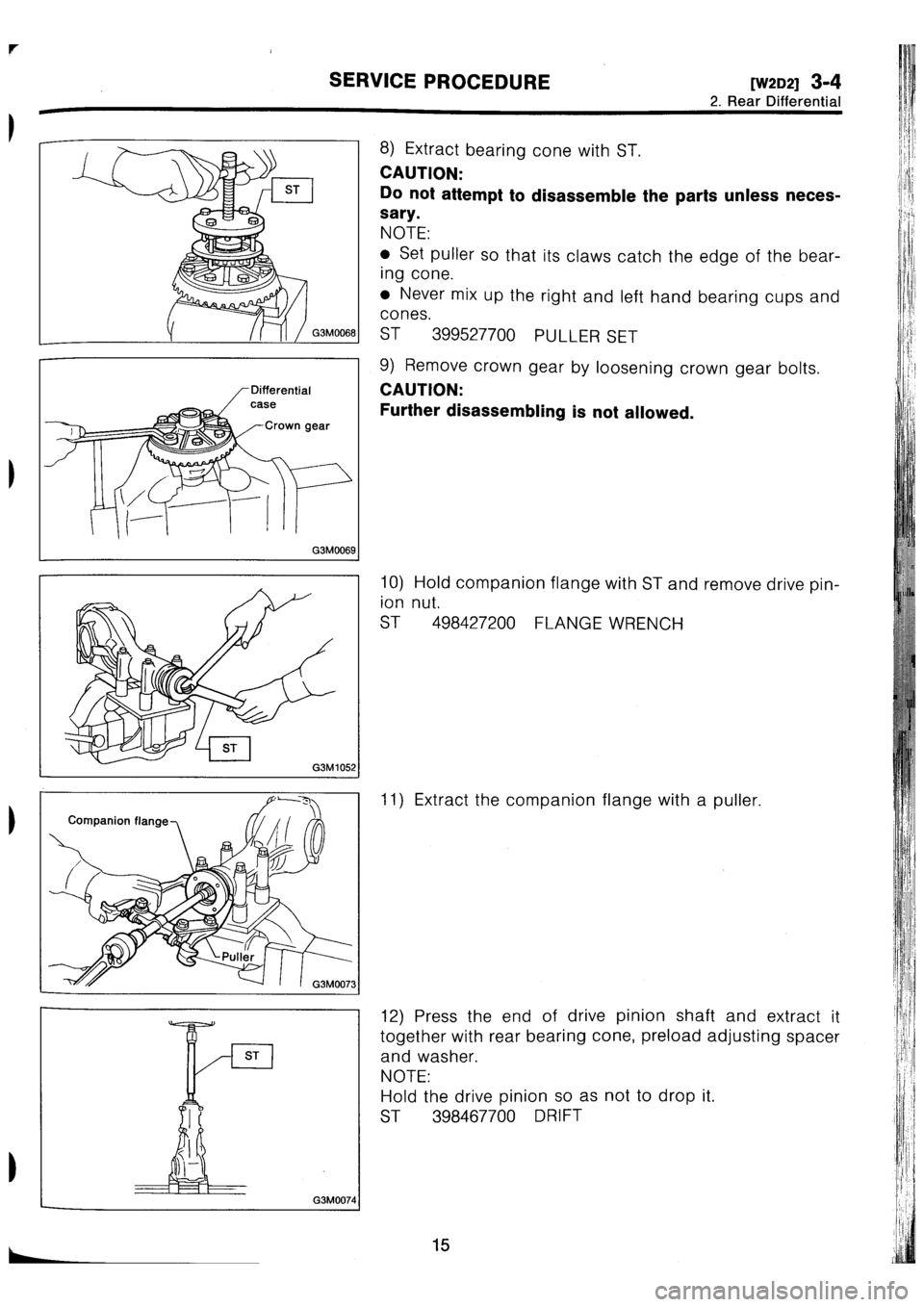 SUBARU IMPREZA 1993 Workshop Manual SUBARU IMPREZA 1993 Workshop Manual