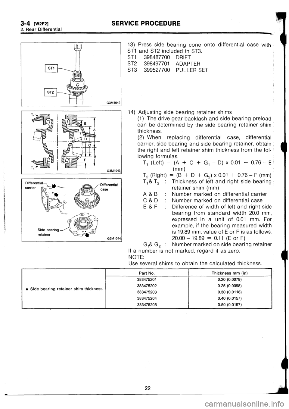 SUBARU IMPREZA 1993 Workshop Manual SUBARU IMPREZA 1993 Workshop Manual