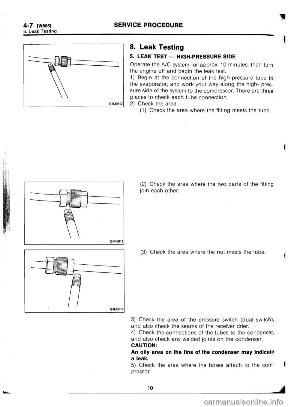 SUBARU IMPREZA 1993  Workshop Manual 