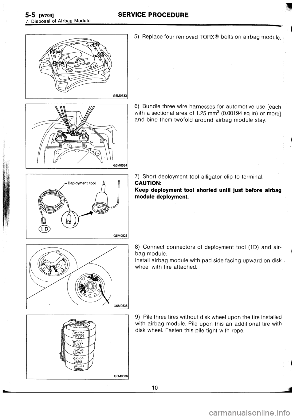SUBARU IMPREZA 1993  Workshop Manual 
