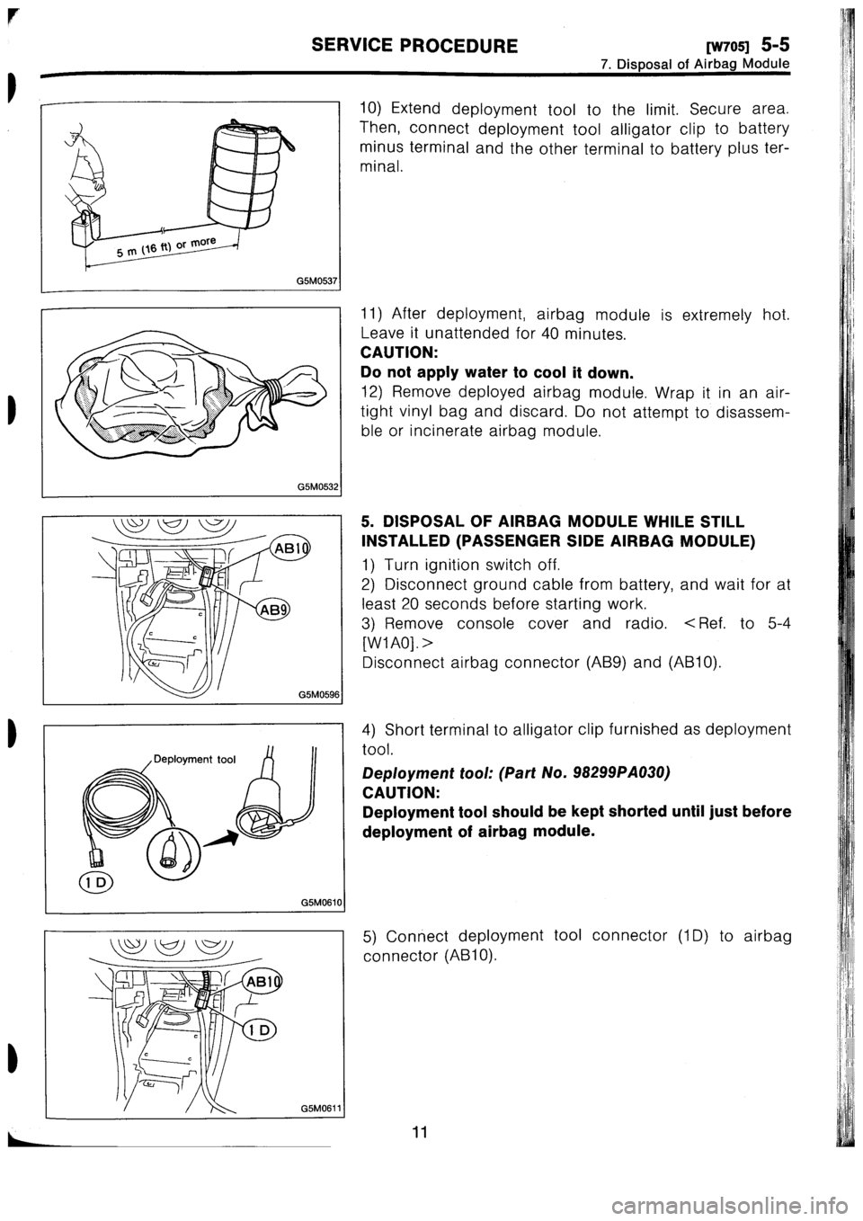 SUBARU IMPREZA 1993  Workshop Manual 