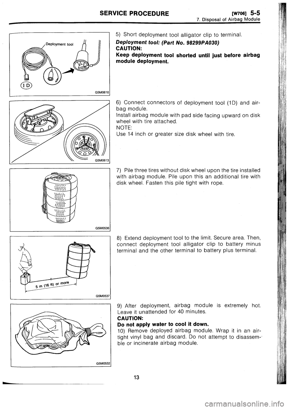 SUBARU IMPREZA 1993  Workshop Manual 