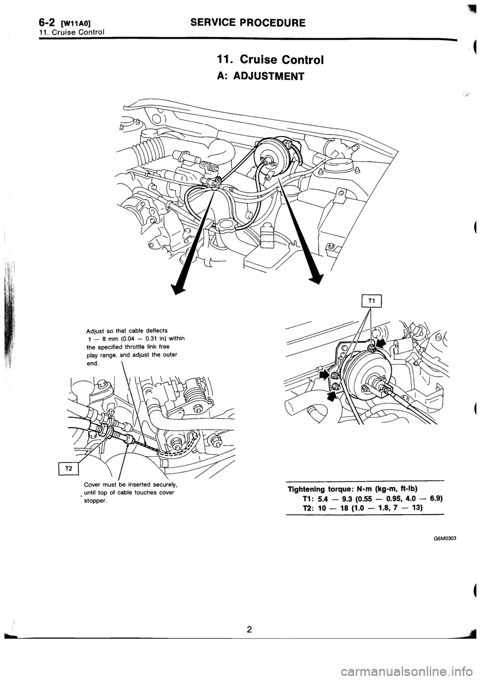 SUBARU IMPREZA 1993  Workshop Manual 
