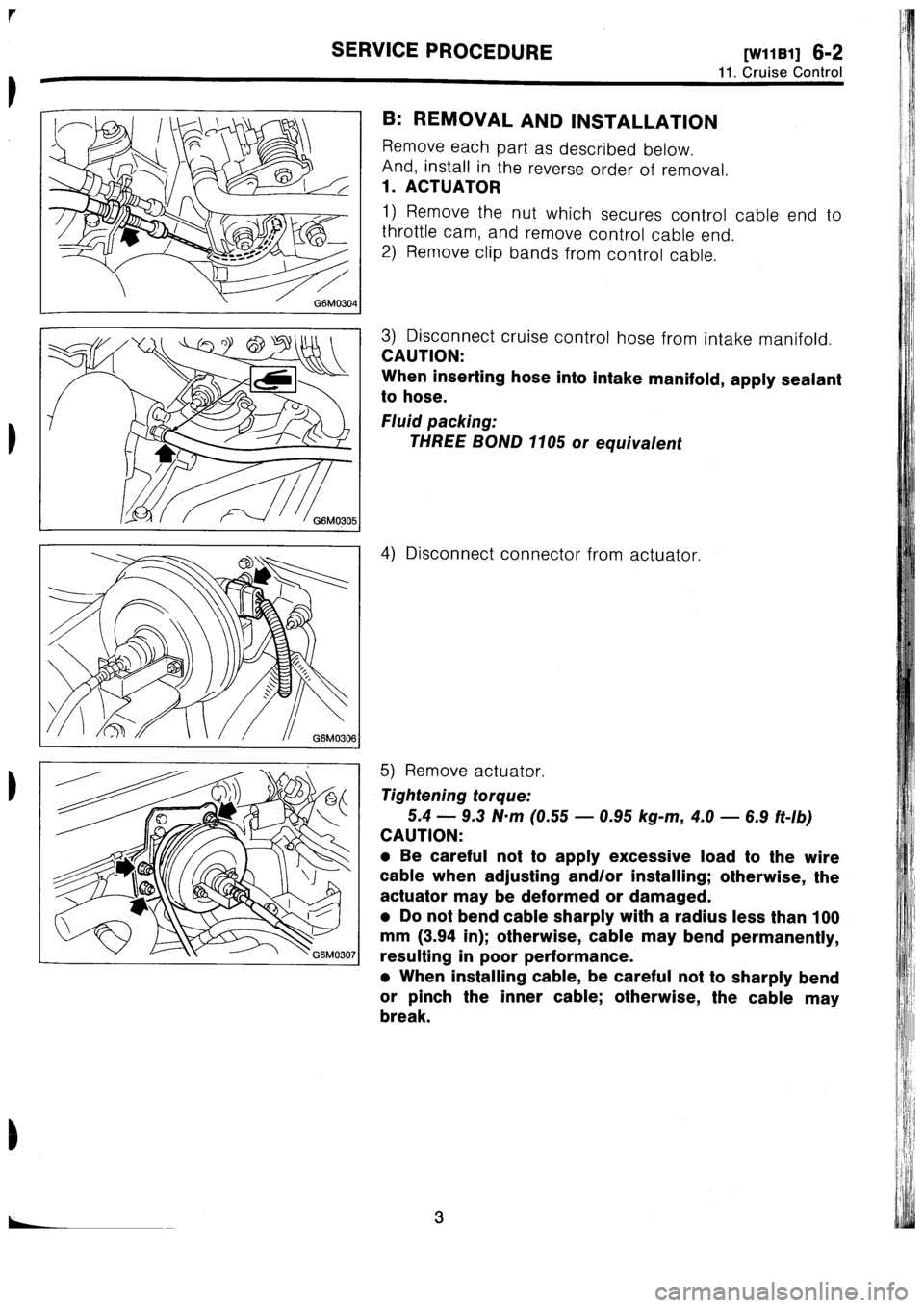 SUBARU IMPREZA 1993  Workshop Manual 