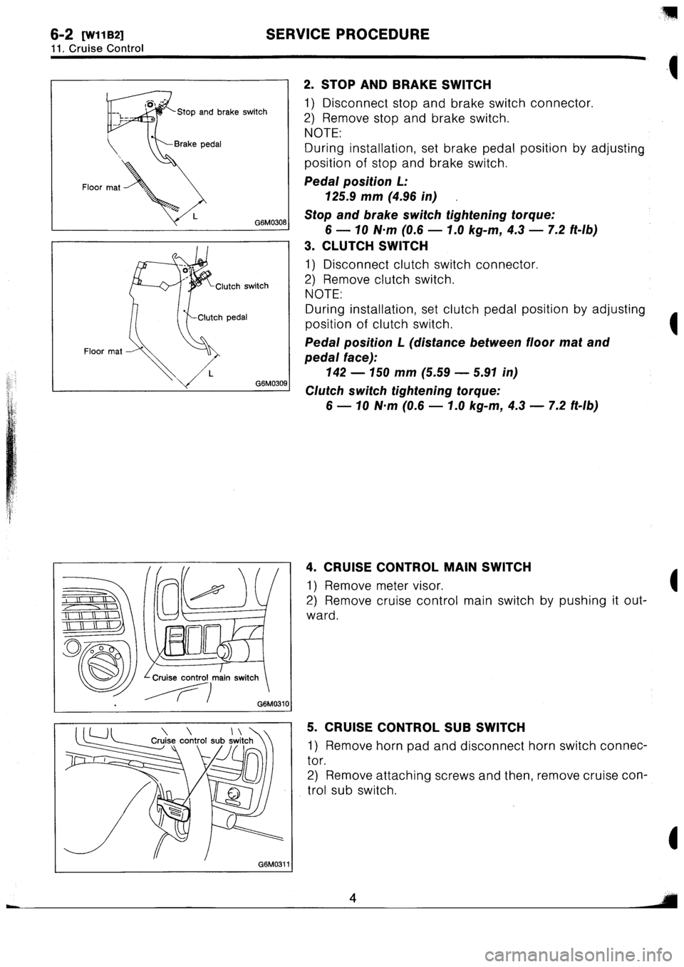 SUBARU IMPREZA 1993  Workshop Manual 