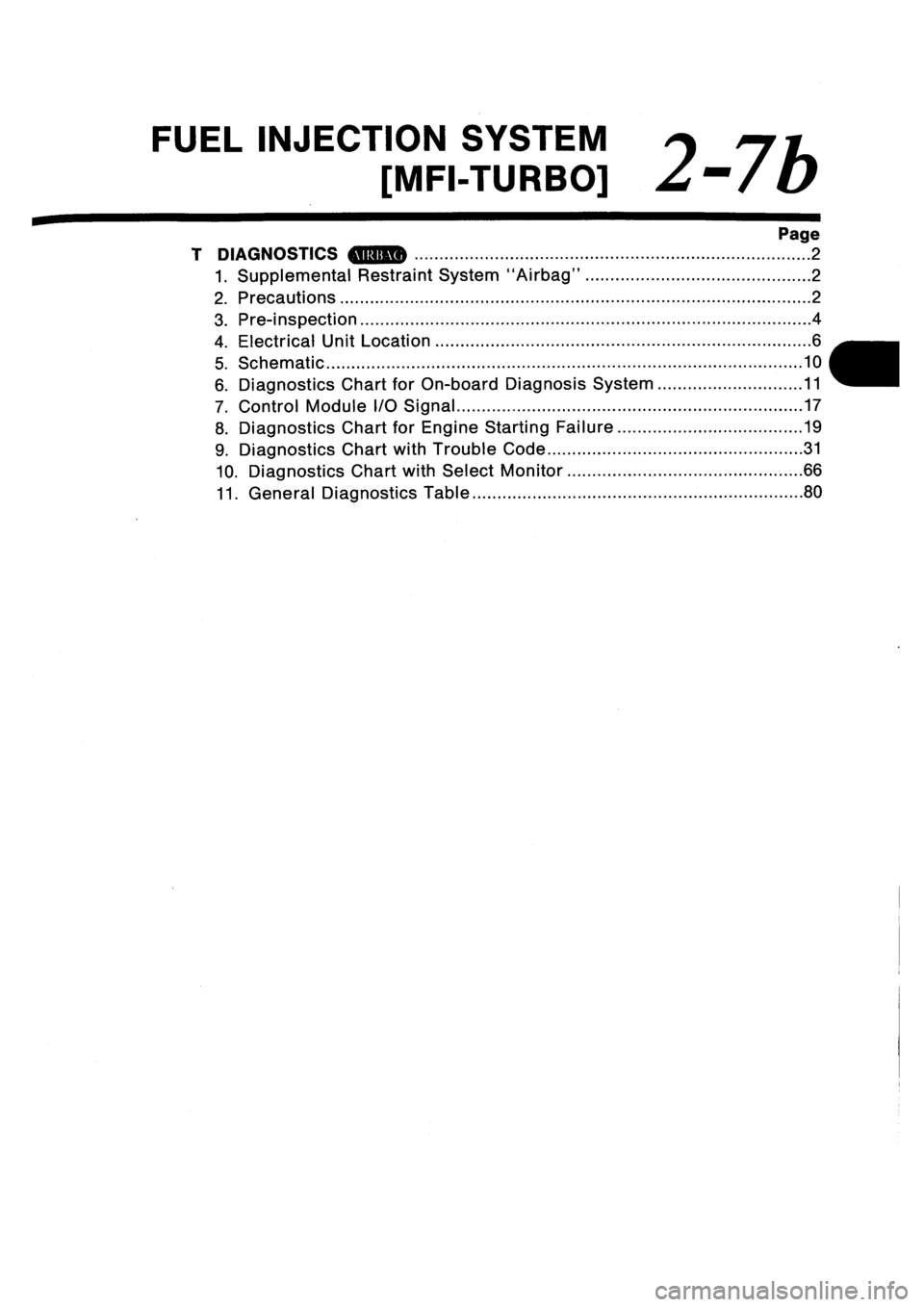 SUBARU IMPREZA 1993  Workshop Manual 