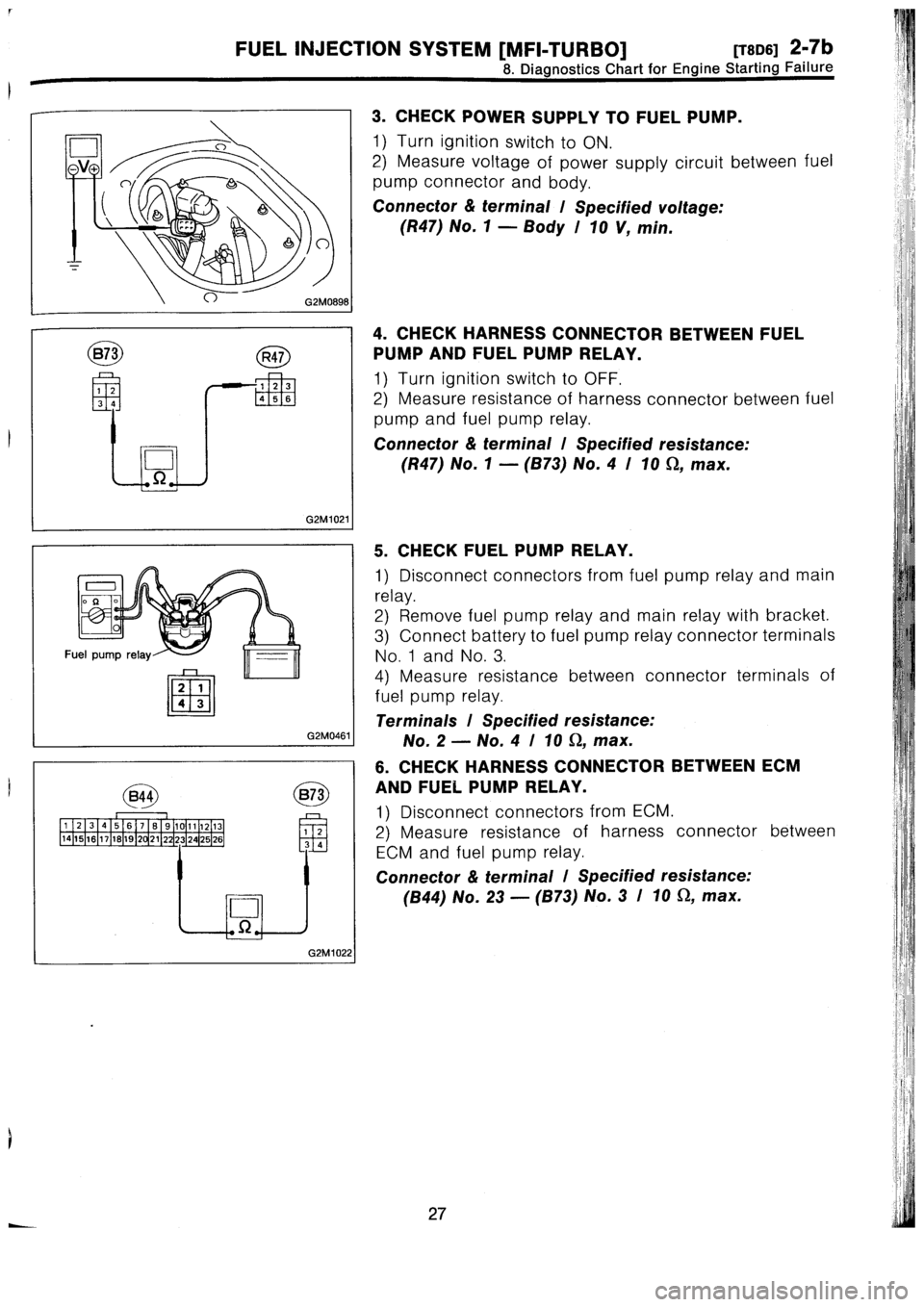 SUBARU IMPREZA 1993  Workshop Manual 