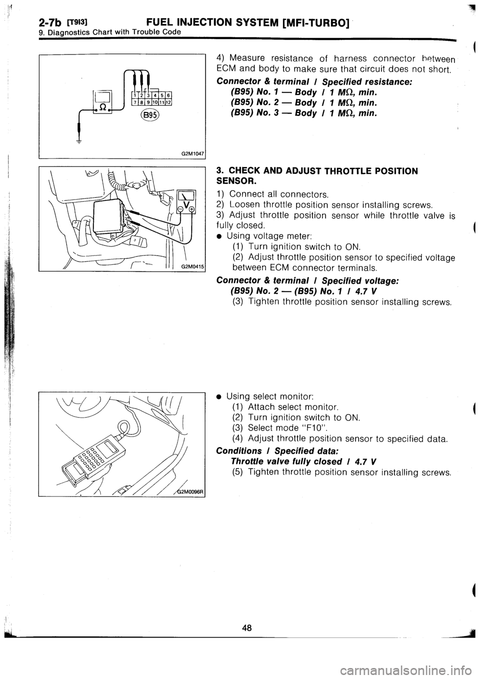 SUBARU IMPREZA 1993  Workshop Manual 