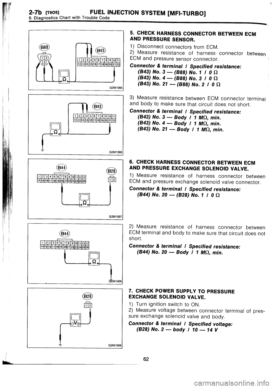 SUBARU IMPREZA 1993  Workshop Manual 