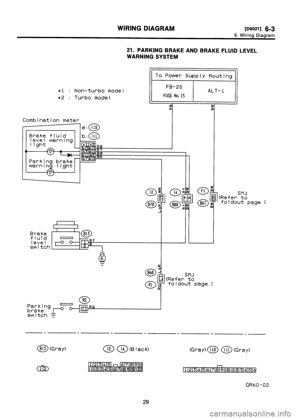 SUBARU IMPREZA 1993  Workshop Manual 