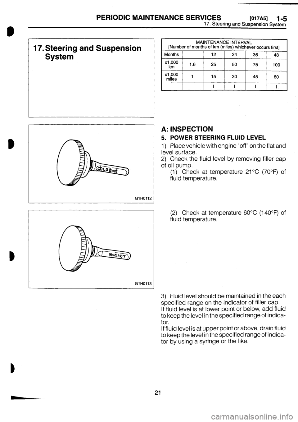 SUBARU IMPREZA 1993 Repair Manual 