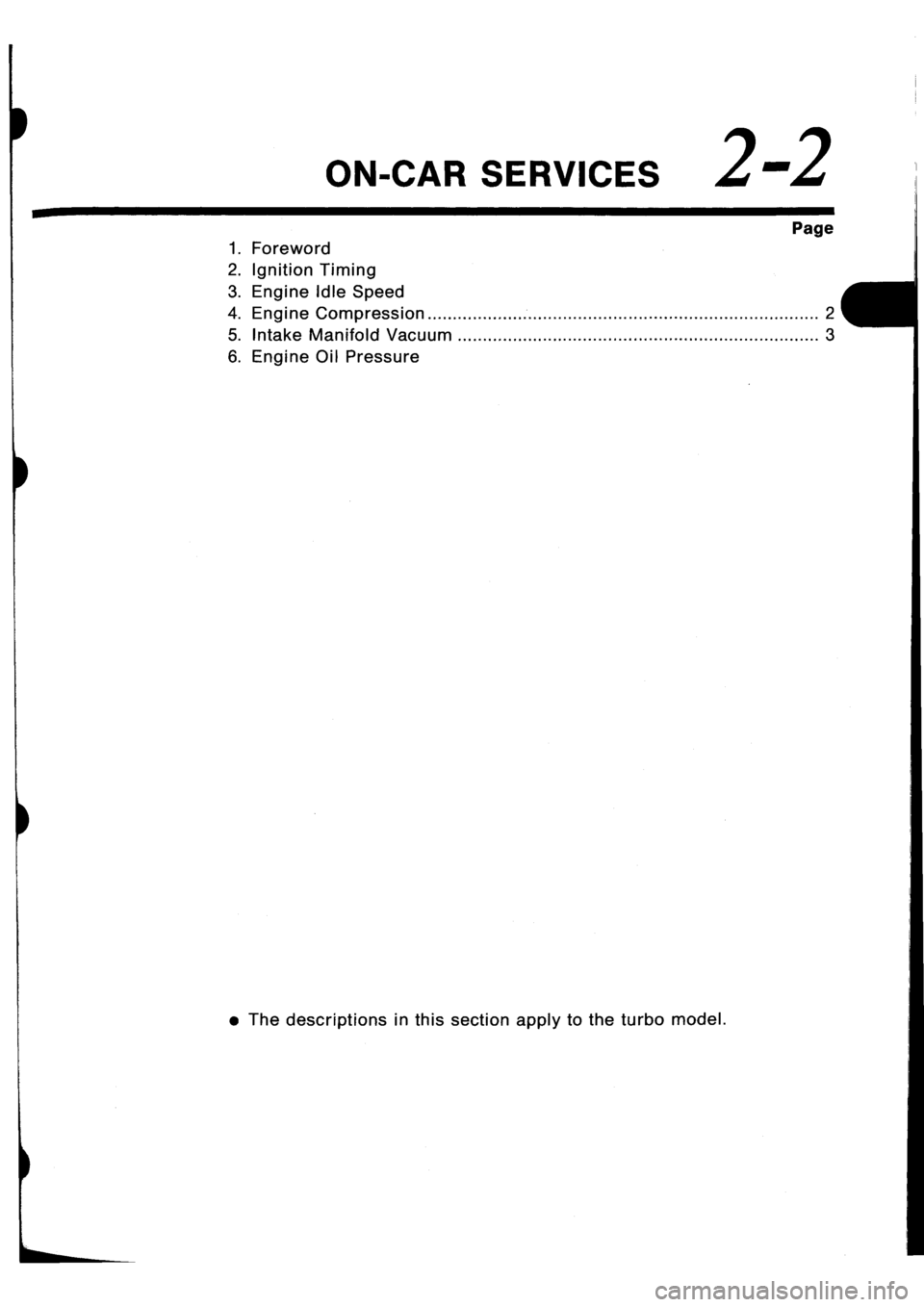 SUBARU IMPREZA 1993 Manual PDF 