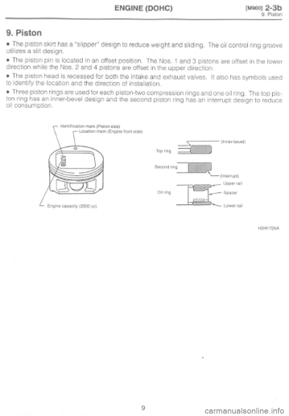 SUBARU IMPREZA 1997  Workshop Manual 