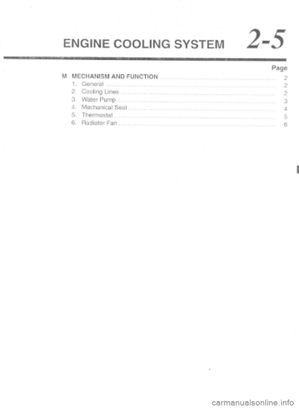 SUBARU IMPREZA 1997  Workshop Manual 