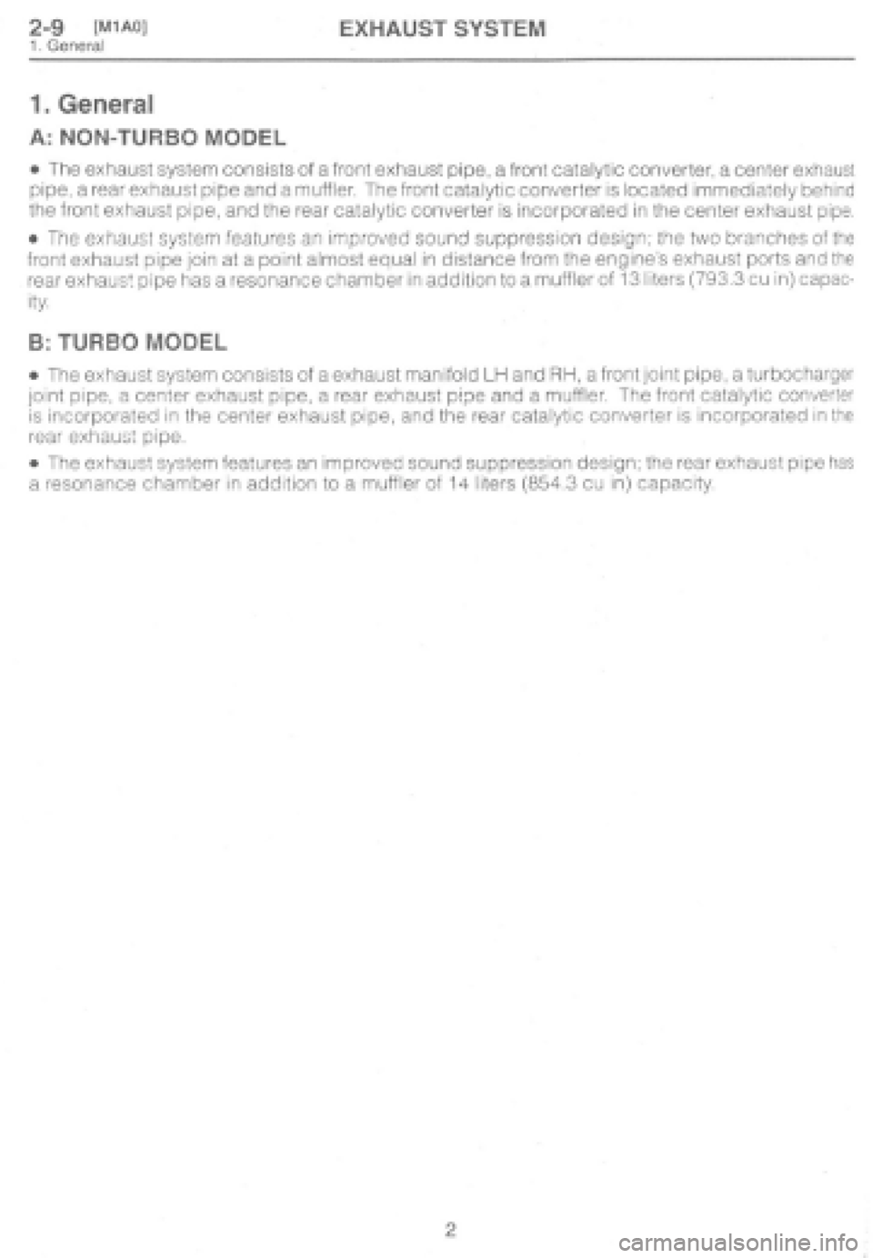 SUBARU IMPREZA 1997  Workshop Manual 