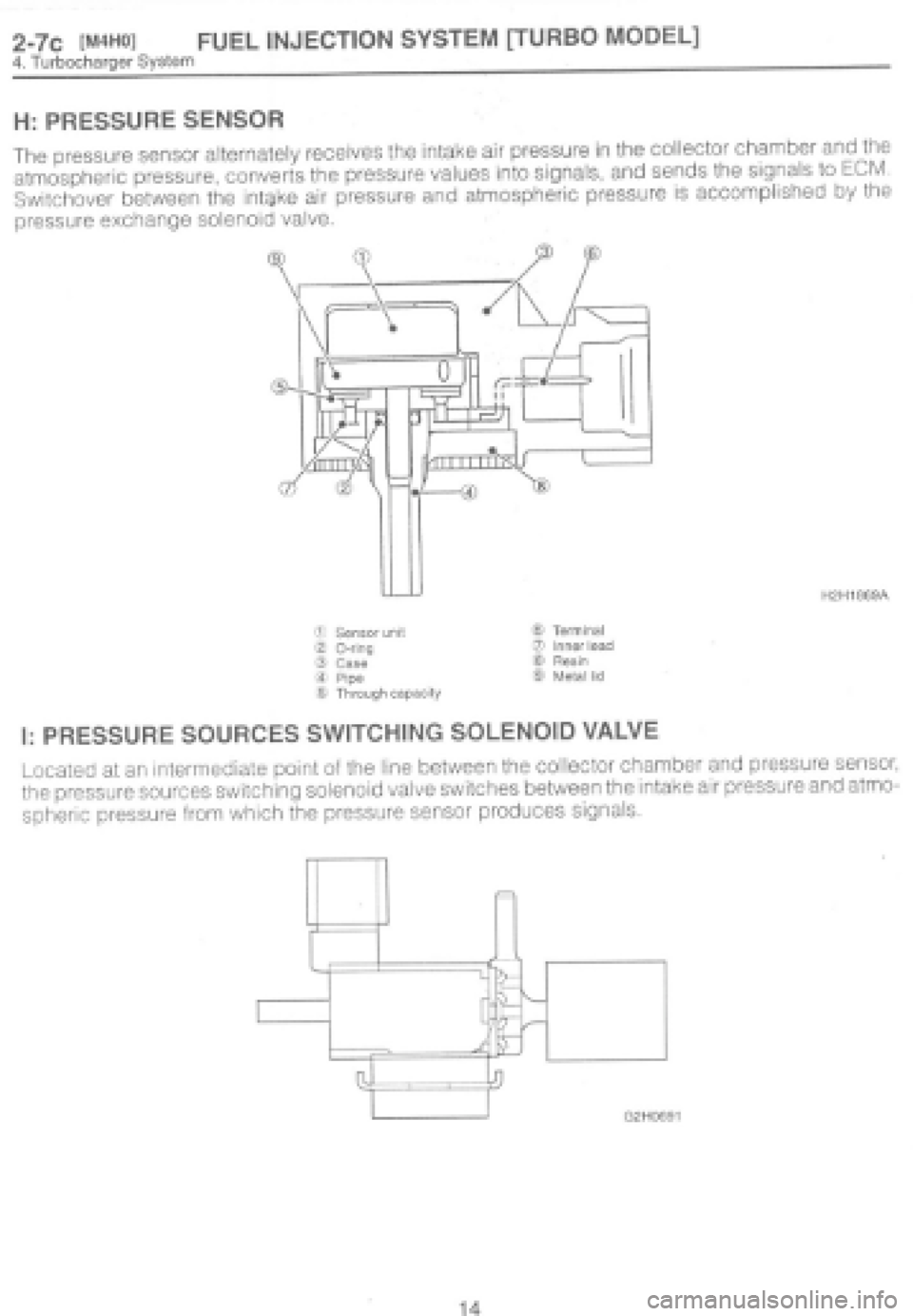 SUBARU IMPREZA 1997  Workshop Manual 