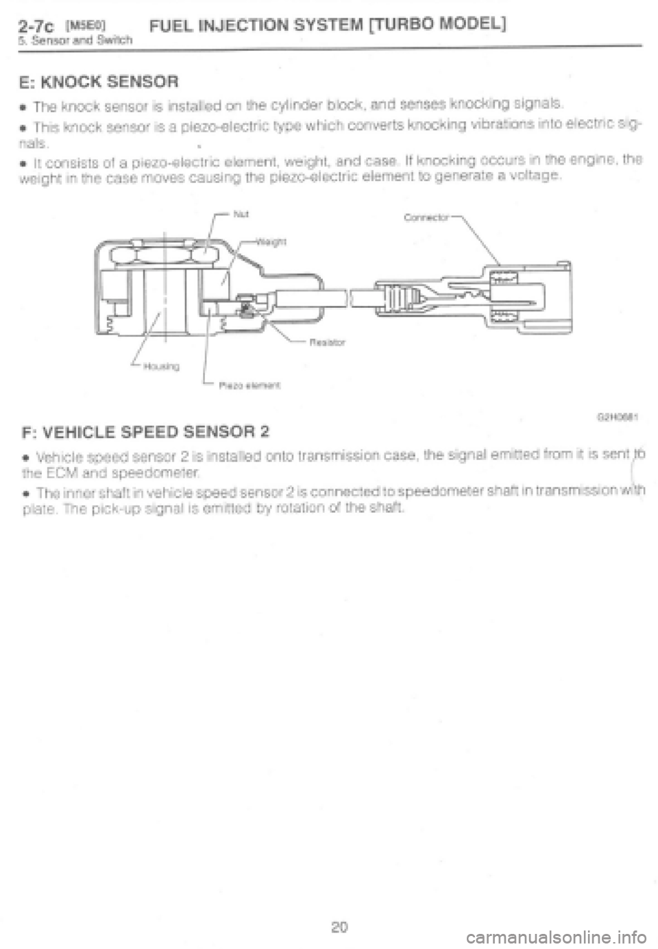SUBARU IMPREZA 1997  Workshop Manual 