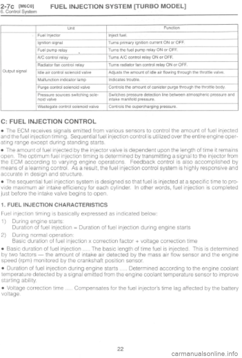 SUBARU IMPREZA 1997  Workshop Manual 