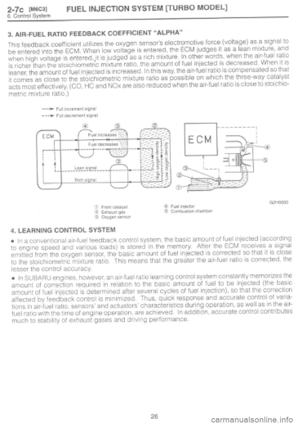 SUBARU IMPREZA 1997  Workshop Manual 