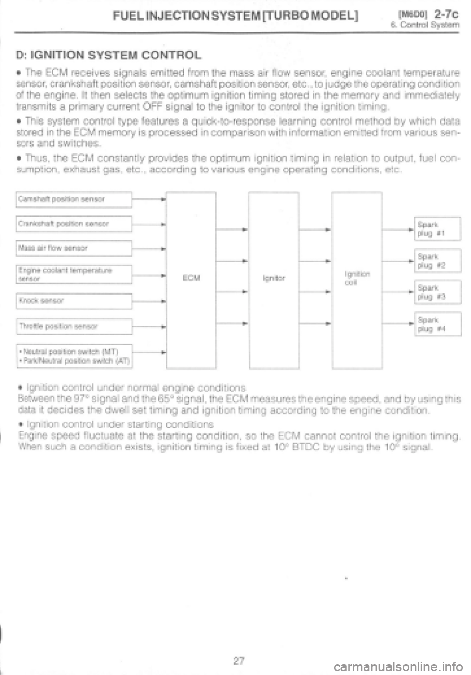 SUBARU IMPREZA 1997  Workshop Manual 