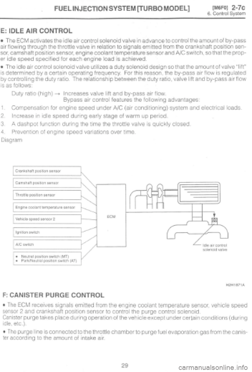 SUBARU IMPREZA 1997  Workshop Manual 