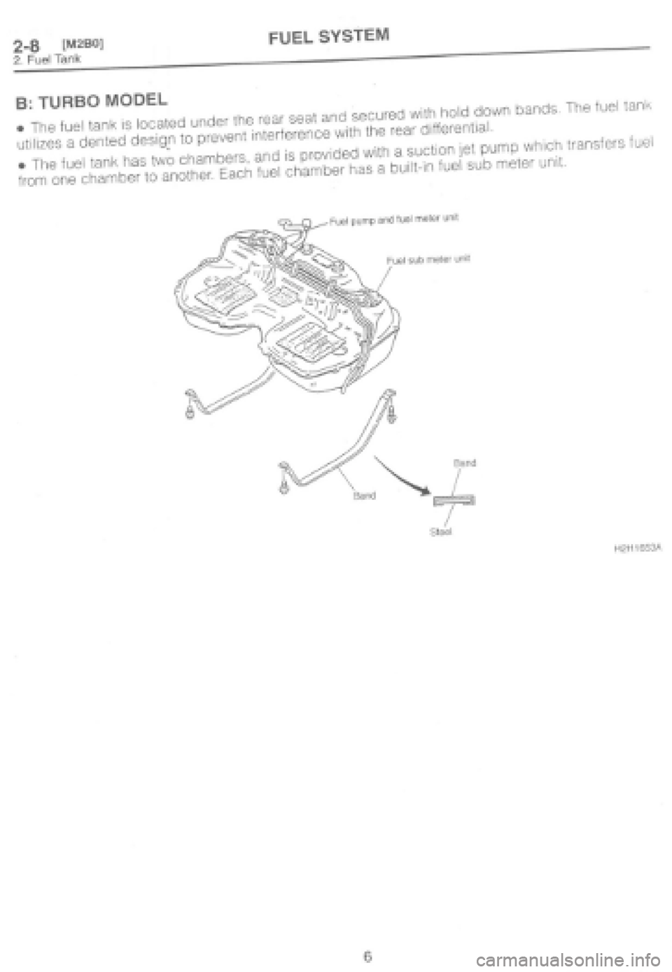 SUBARU IMPREZA 1997  Workshop Manual 