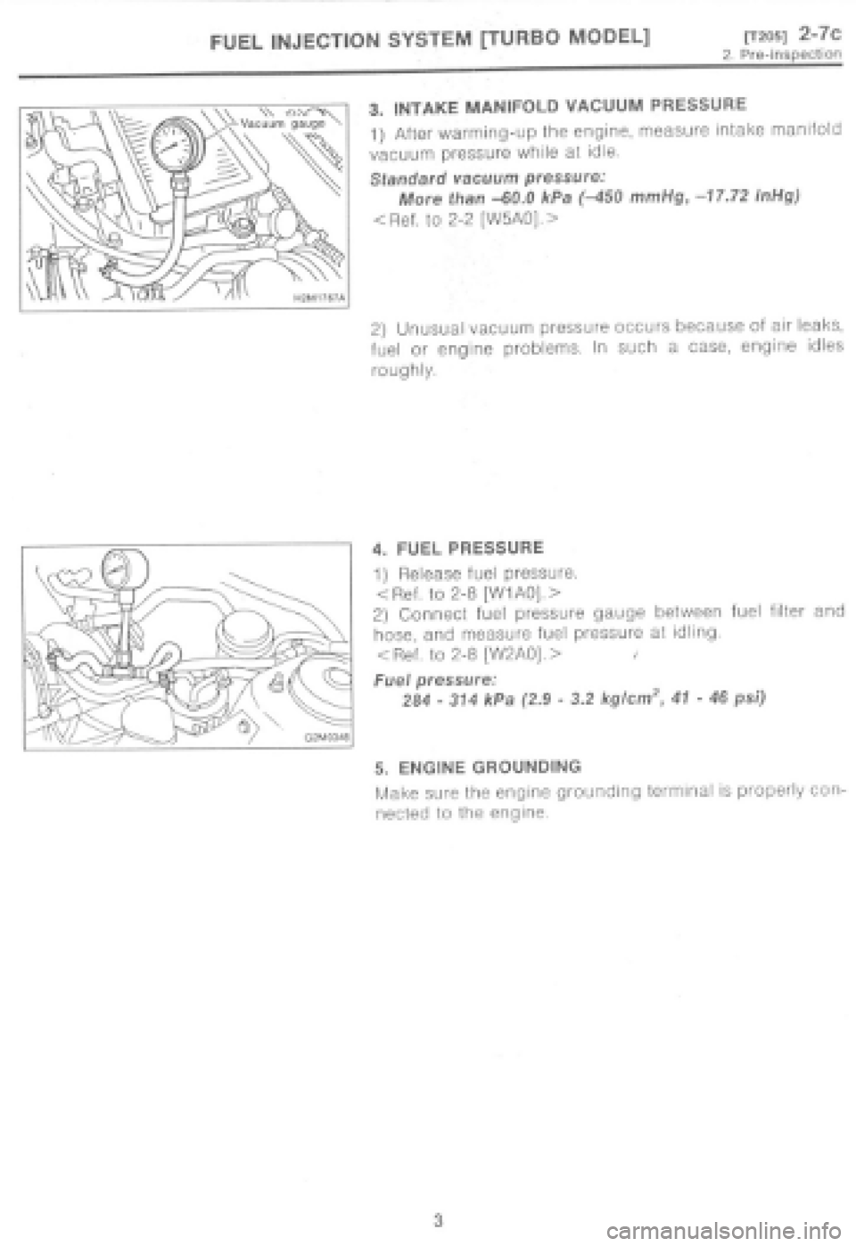 SUBARU IMPREZA 1997  Workshop Manual 