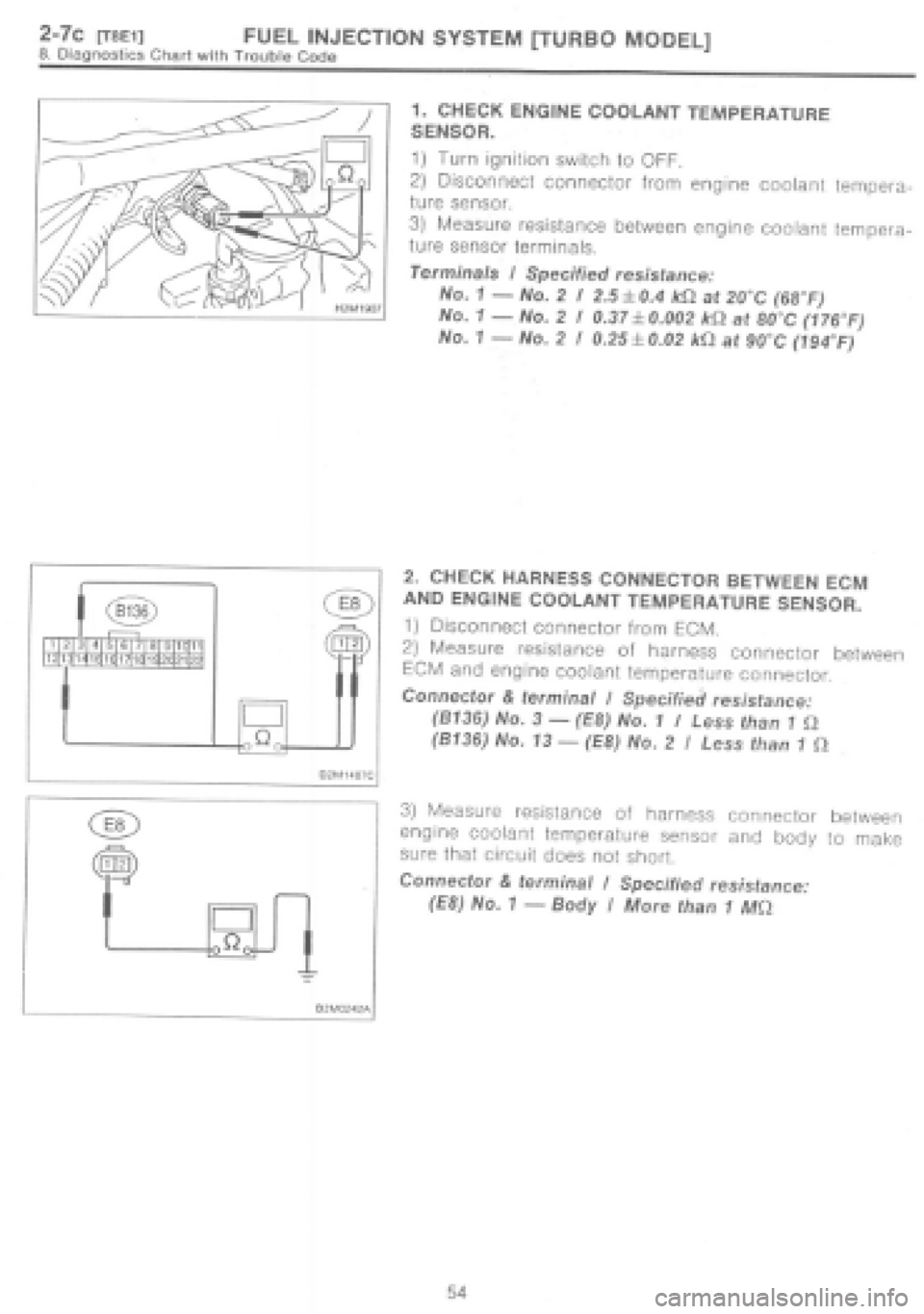 SUBARU IMPREZA 1997 Workshop Manual SUBARU IMPREZA 1997 Workshop Manual