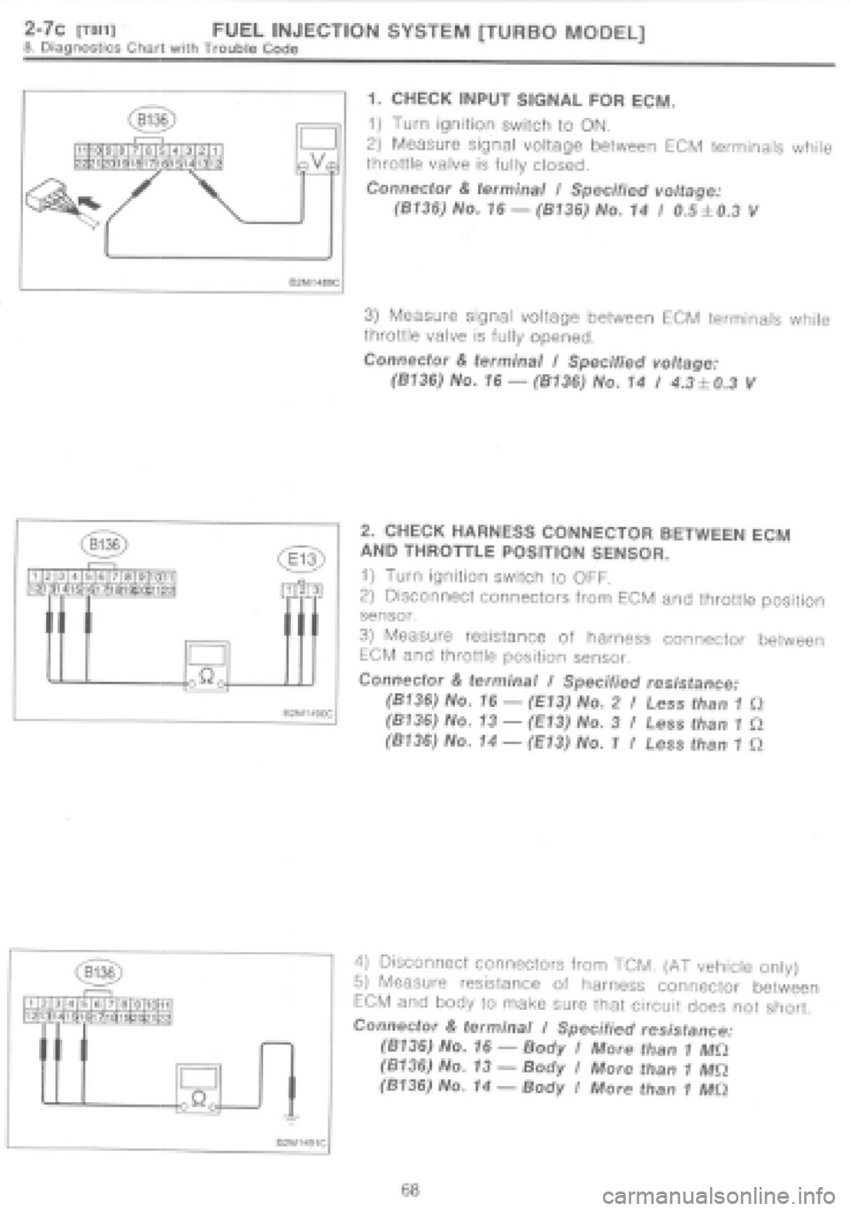 SUBARU IMPREZA 1997  Workshop Manual 
