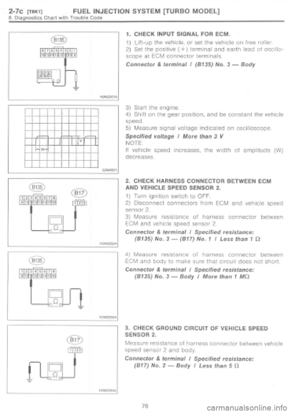 SUBARU IMPREZA 1997  Workshop Manual 