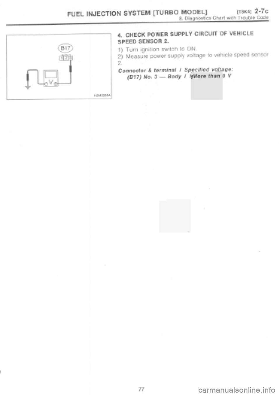 SUBARU IMPREZA 1997  Workshop Manual 
