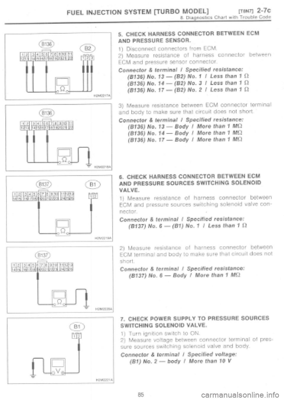 SUBARU IMPREZA 1997  Workshop Manual 