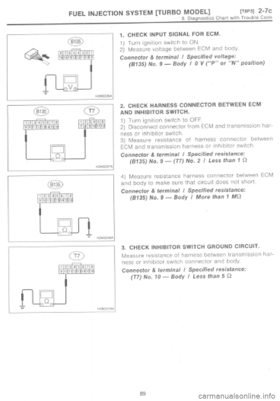 SUBARU IMPREZA 1997 Workshop Manual SUBARU IMPREZA 1997 Workshop Manual