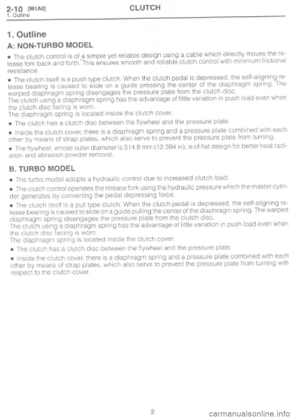 SUBARU IMPREZA 1997 Workshop Manual SUBARU IMPREZA 1997 Workshop Manual