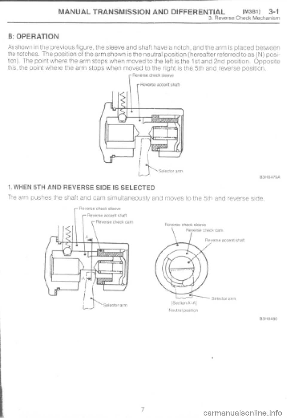 SUBARU IMPREZA 1997 Workshop Manual SUBARU IMPREZA 1997 Workshop Manual