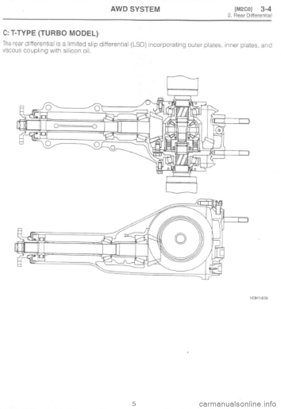 SUBARU IMPREZA 1997 Workshop Manual SUBARU IMPREZA 1997 Workshop Manual