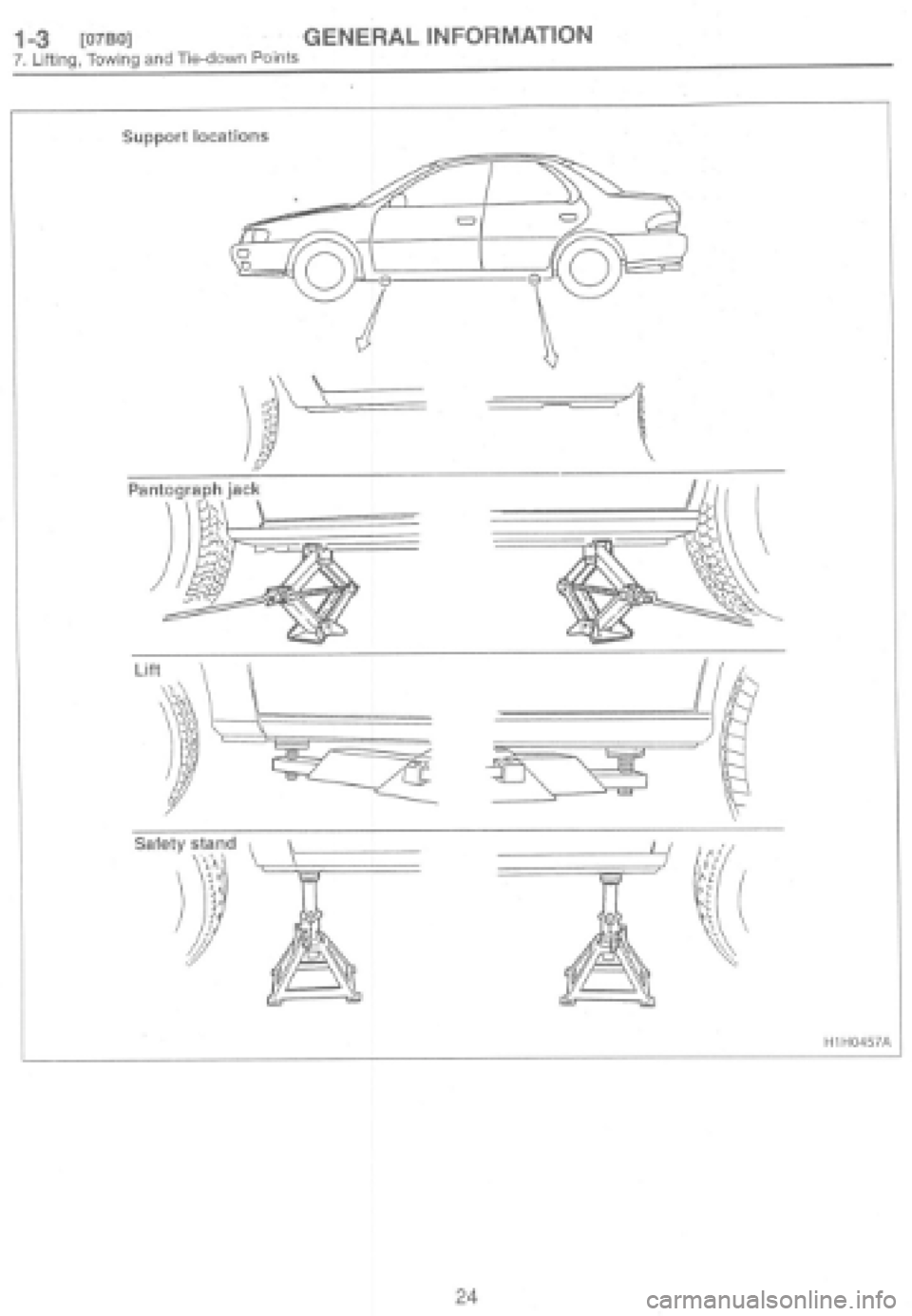 SUBARU IMPREZA 1997 Owners Manual SUBARU IMPREZA 1997 Owners Manual