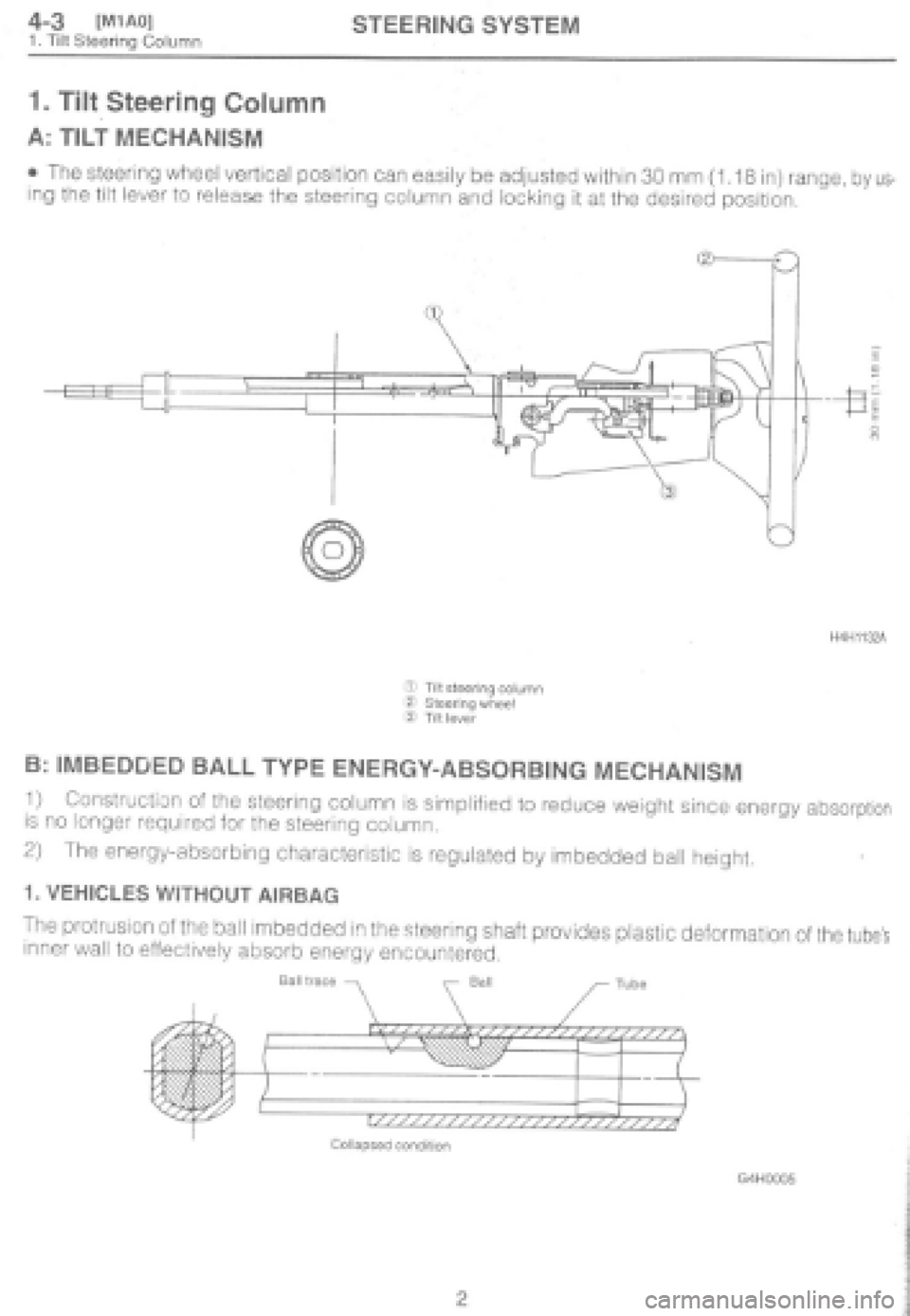 SUBARU IMPREZA 1997 Workshop Manual SUBARU IMPREZA 1997 Workshop Manual