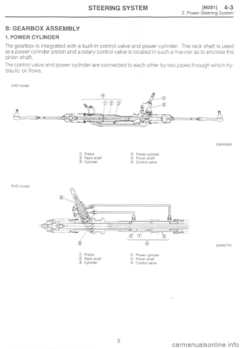 SUBARU IMPREZA 1997 Workshop Manual SUBARU IMPREZA 1997 Workshop Manual