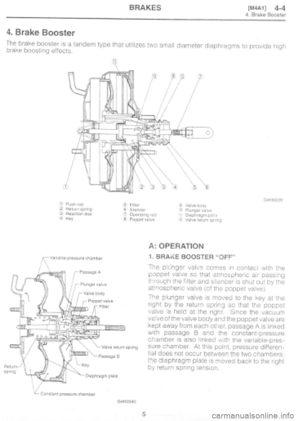 SUBARU IMPREZA 1997 Workshop Manual SUBARU IMPREZA 1997 Workshop Manual