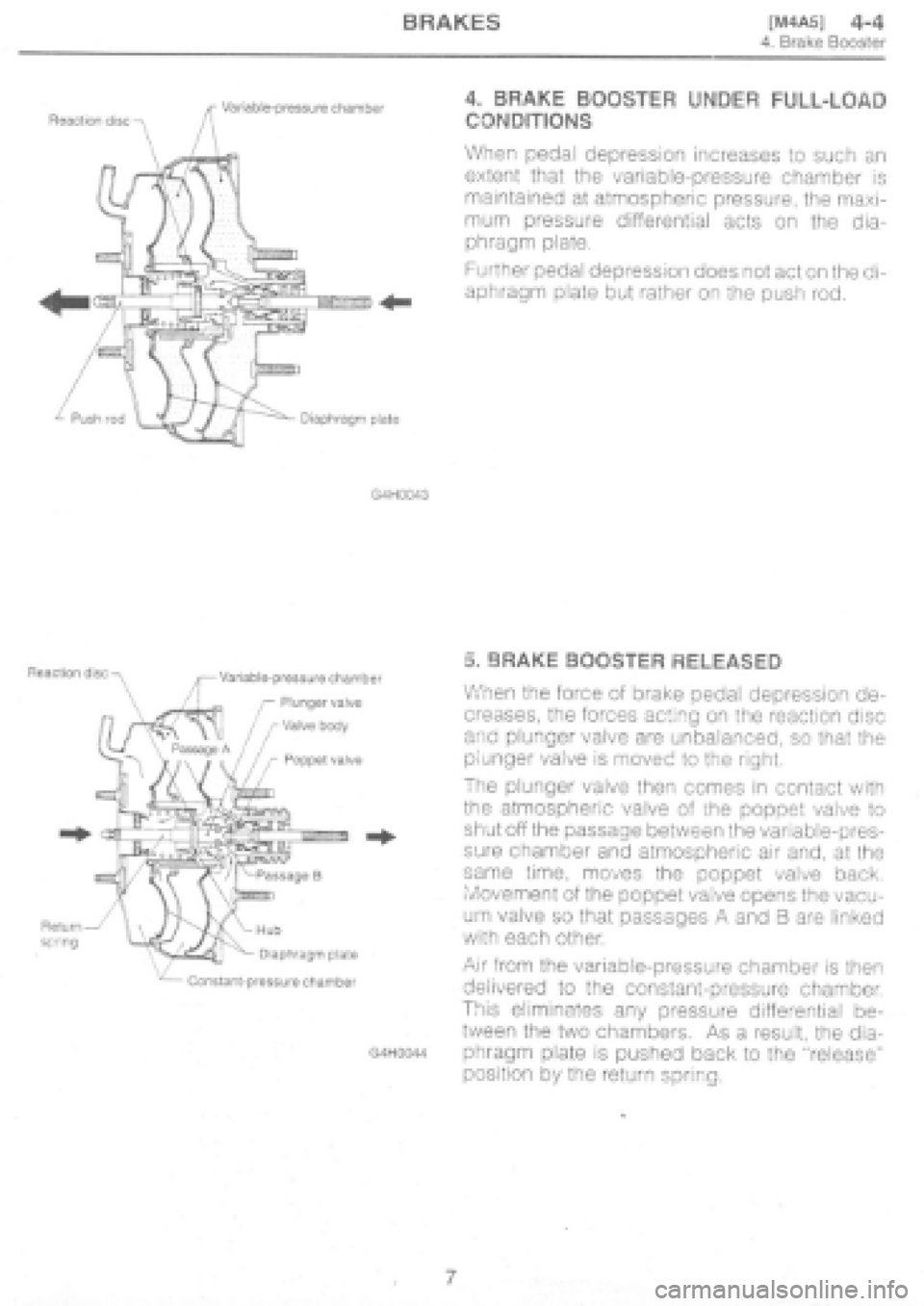 SUBARU IMPREZA 1997 Workshop Manual SUBARU IMPREZA 1997 Workshop Manual