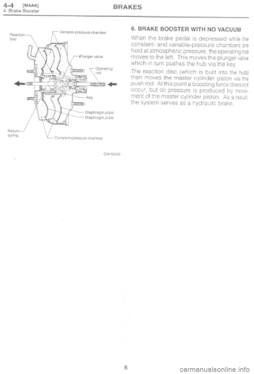 SUBARU IMPREZA 1997 Workshop Manual SUBARU IMPREZA 1997 Workshop Manual