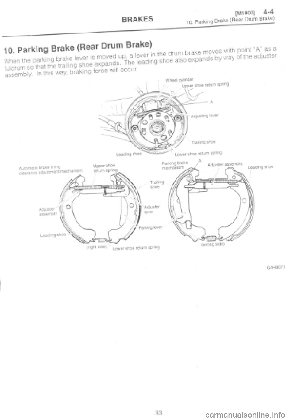 SUBARU IMPREZA 1997 Workshop Manual SUBARU IMPREZA 1997 Workshop Manual