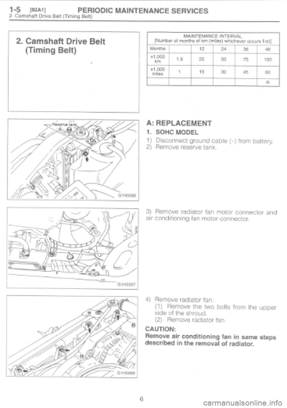 SUBARU IMPREZA 1997 Owners Guide SUBARU IMPREZA 1997 Owners Guide