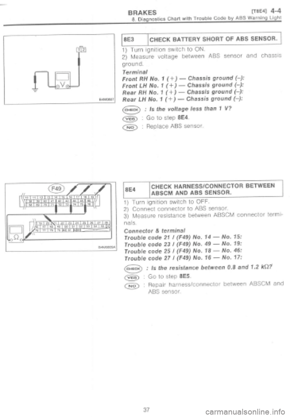SUBARU IMPREZA 1997 Workshop Manual SUBARU IMPREZA 1997 Workshop Manual