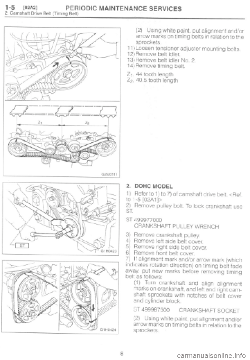 SUBARU IMPREZA 1997 Owners Guide SUBARU IMPREZA 1997 Owners Guide
